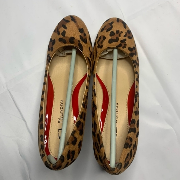Cl By Laundry Nima Leopard Concealed Wedge Round Toe - Picture 9 of 12